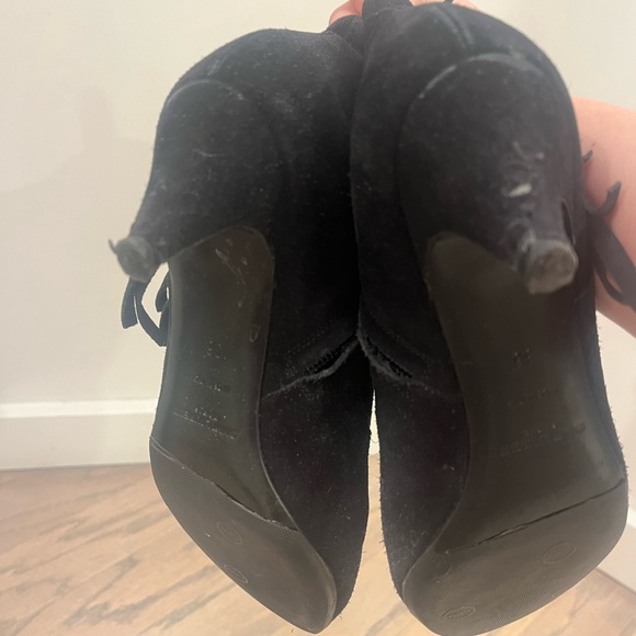 Authentic Yves Saint Laurent (YSL) Suede Booties - Picture 3 of 3